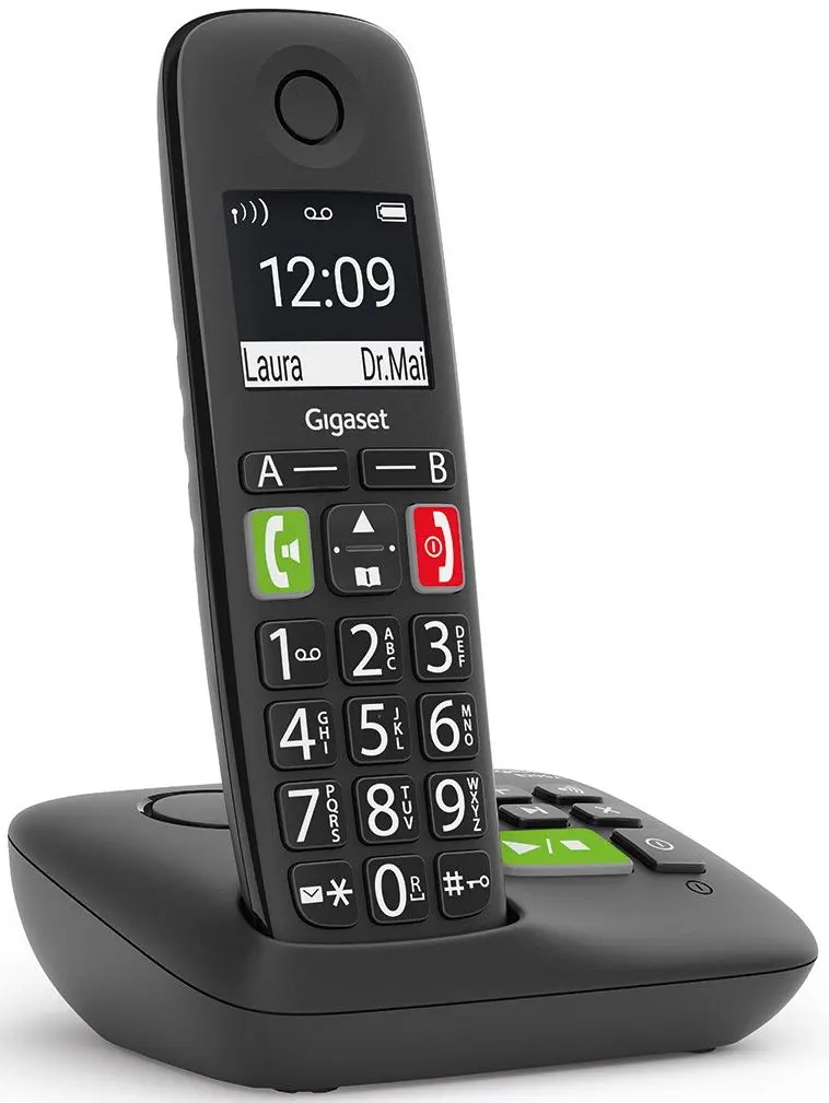 Radiotelefon Siemens Gigaset E290A (Black) - 3
