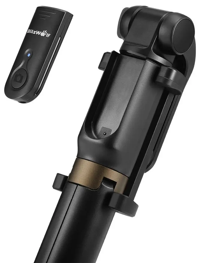 Монопод для селфи BlitzWolf BW-BS3 (Black) - 2