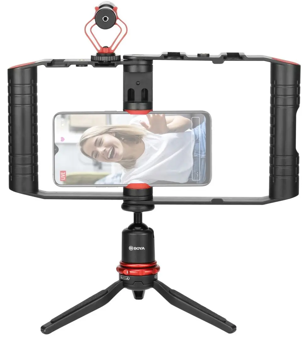 Set pentru vlog Boya BY-VG380 (Black)