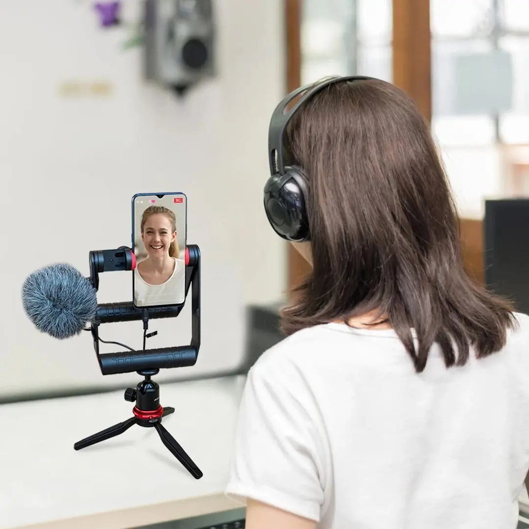 Set pentru vlog Boya BY-VG380 (Black)