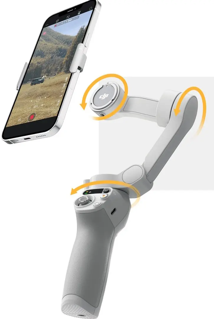 Stabilizator pentru smartphone DJI Osmo Mobile SE (Gray)