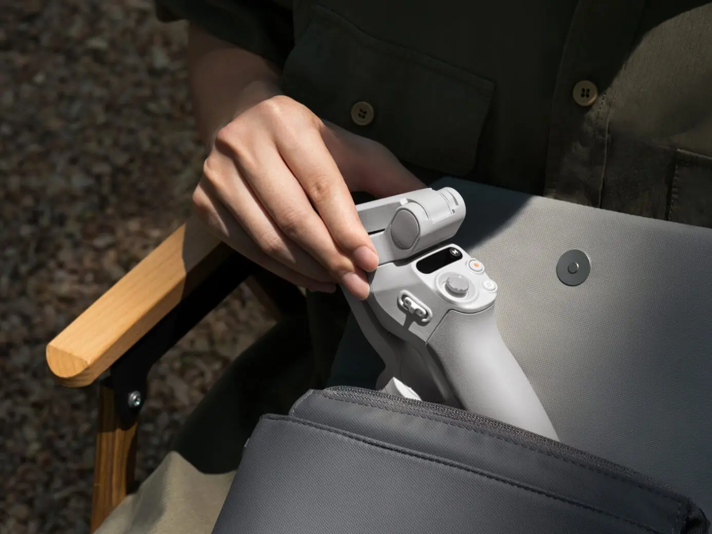 Stabilizator pentru smartphone DJI Osmo Mobile SE (Gray)