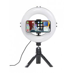 Штатив с лампой Hama 4657 (Black) Thumb