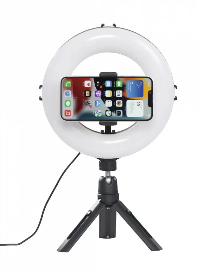 Штатив с лампой Hama 4657 (Black)