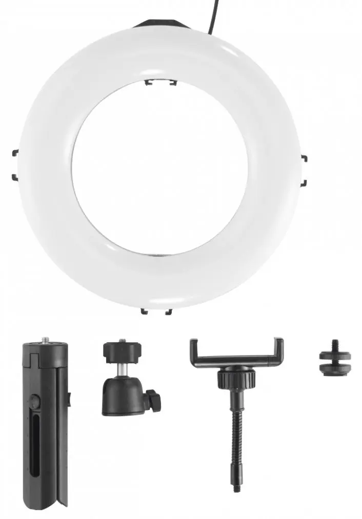 Штатив с лампой Hama 4657 (Black)