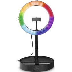 Штатив с лампой Hama SpotLight FoldUp RGB 102 (Black)