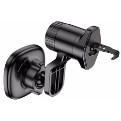 Suport auto pentru telefon Hoco H74 Crown (Metal Grey) Thumb