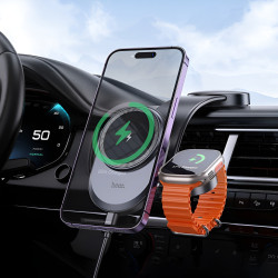 Автомобильный держатель для телефона Hoco HW28 (Black/Gray) Thumb