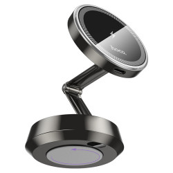 Suport auto pentru telefon Hoco HW33 (Metal Gray) Thumb