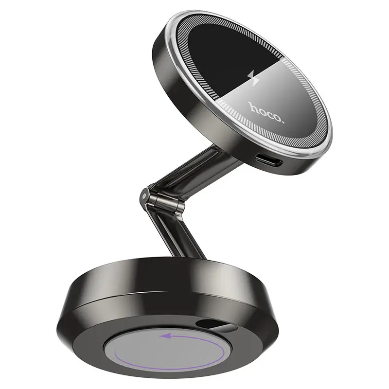 Suport auto pentru telefon Hoco HW33 (Metal Gray)