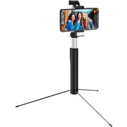 Monopied selfie Hoco K10B Magnificent Wireless (Black) Thumb