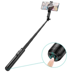 Монопод для селфи Hoco K25 Sherkhan (Black) Thumb