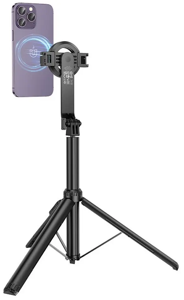 Монопод для селфи Hoco K25 Sherkhan (Black)