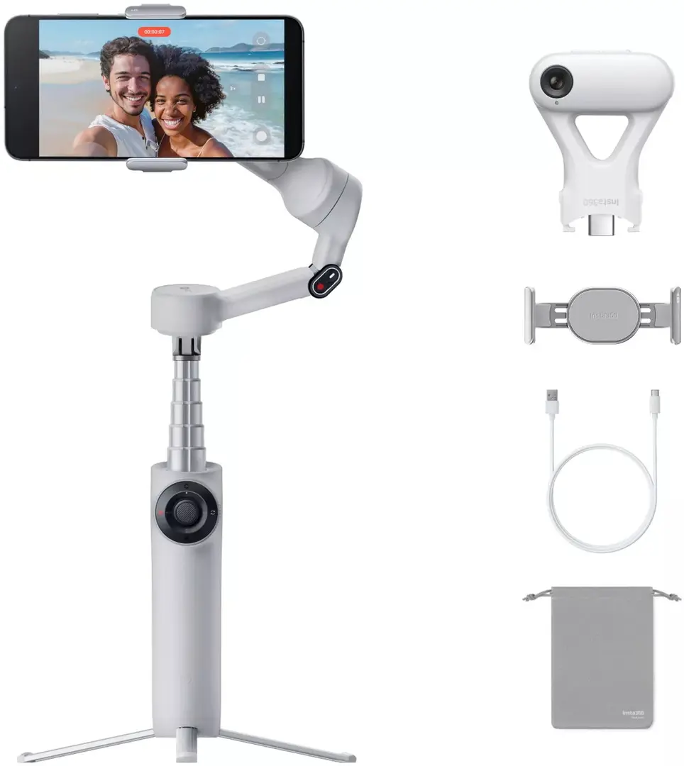 Монопод для селфи Insta360 Flow 2 (Stone Gray)