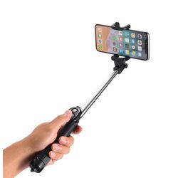 Selfie stick Iso Trade 3in1 8689 (Black) Thumb