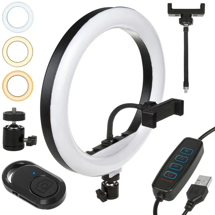 Trepied cu lampa Maclean Energy MCE612B (Black) - 3