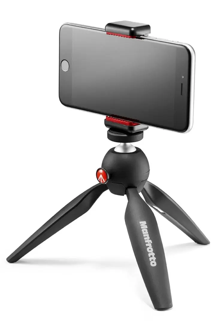 Trepied Manfrotto Pixi Mini Universal Smartphone Clamp (MKPIXICLAMP-BK)