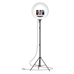 Trepied cu lampa LJJ-45 (Black) Thumb