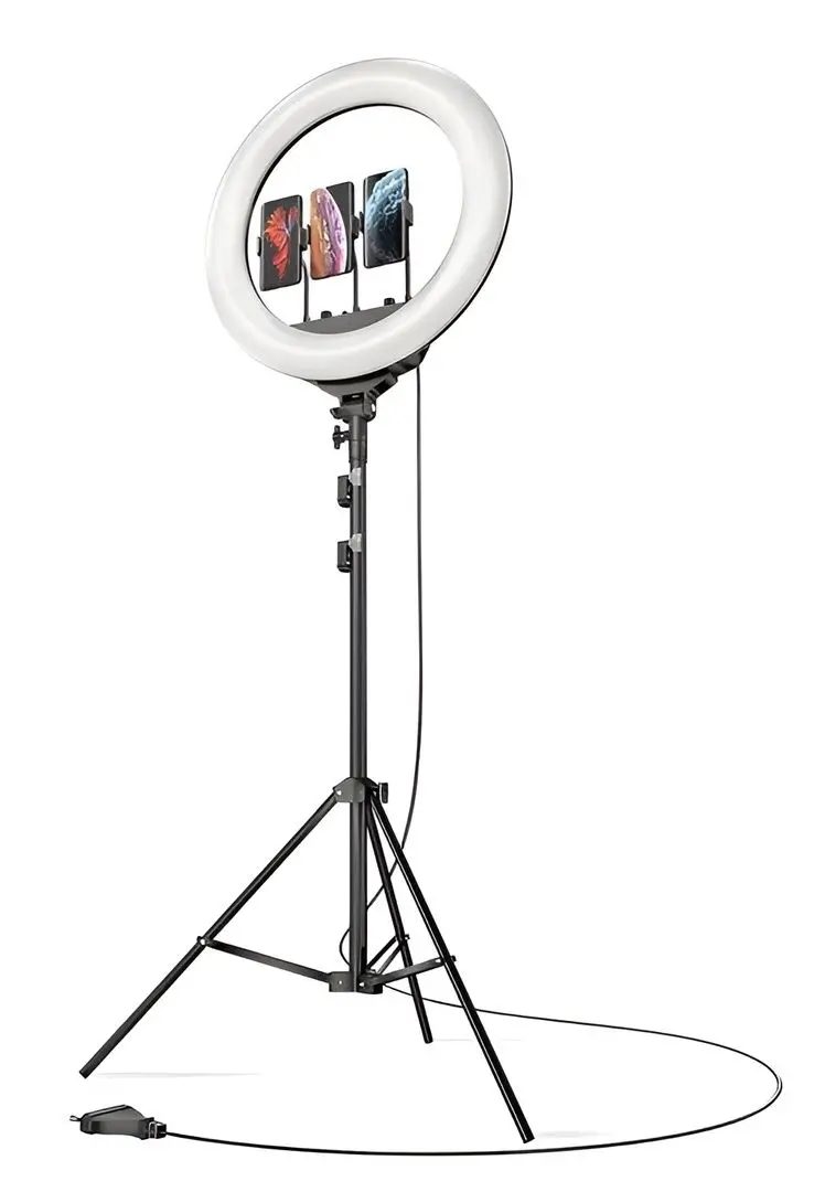 Trepied cu lampa LJJ-45 (Black) - 3