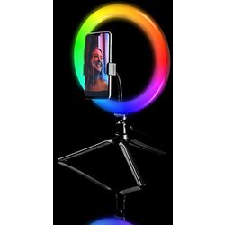 Trepied cu lampa Tracer RGB Ring TRAOSW46807 (Black) Thumb