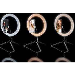 Trepied cu lampa Tracer RGB Ring TRAOSW46807 (Black) Thumb