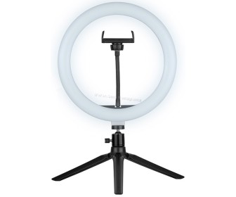 Trepied cu lampa Tracer Ring Lamp 26cm (Black)