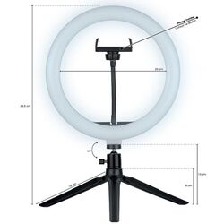 Trepied cu lampa Tracer Ring Lamp 26cm (Black) Thumb