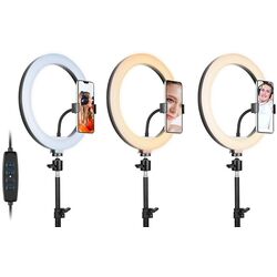 Trepied cu lampa Tracer Ring Lamp 30cm (Black) Thumb