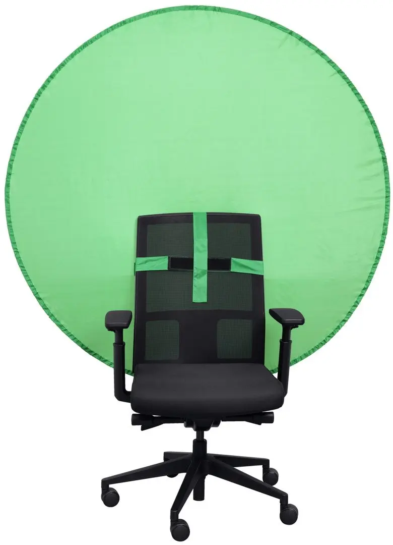 Набор штатив с лампой  + зеленый экран Trust Maku+ (Black)