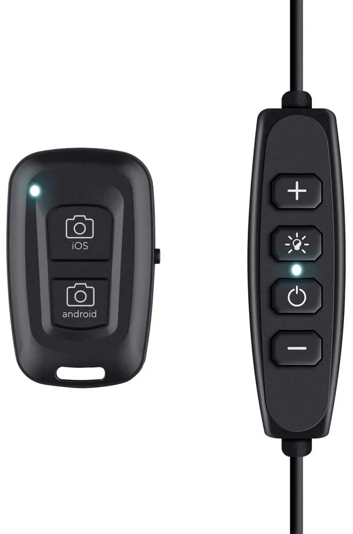 Набор штатив с лампой  + зеленый экран Trust Maku+ (Black)