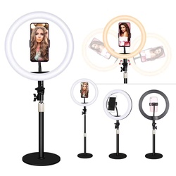 Trepied cu lampa XO L03/ZD666 (Black) Thumb