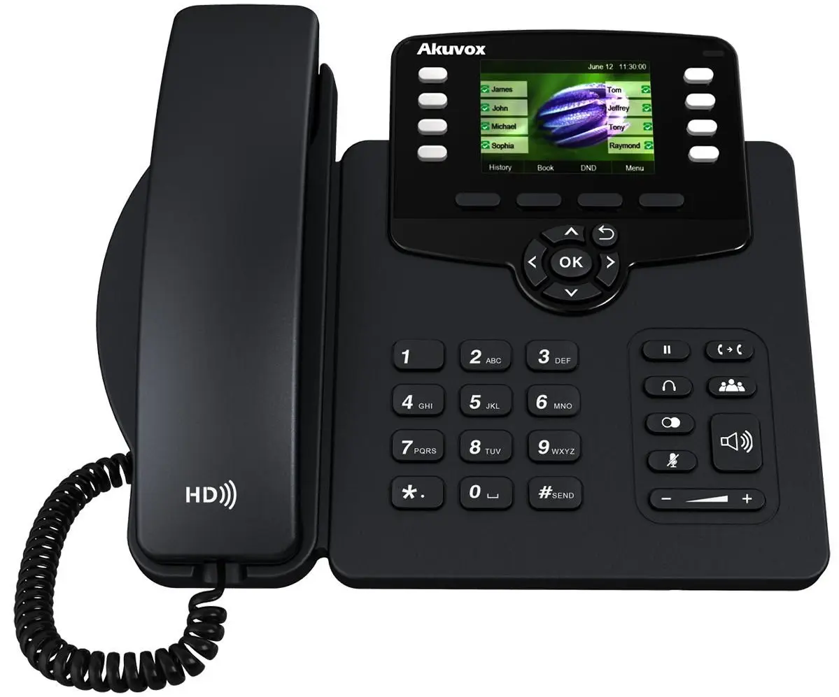 Телефон Akuvox SP-R63G (Black)