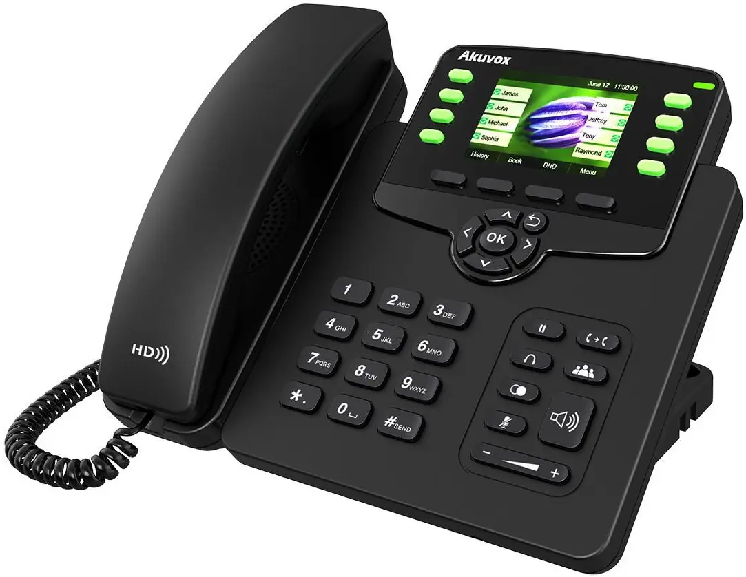 Телефон Akuvox SP-R63G (Black)