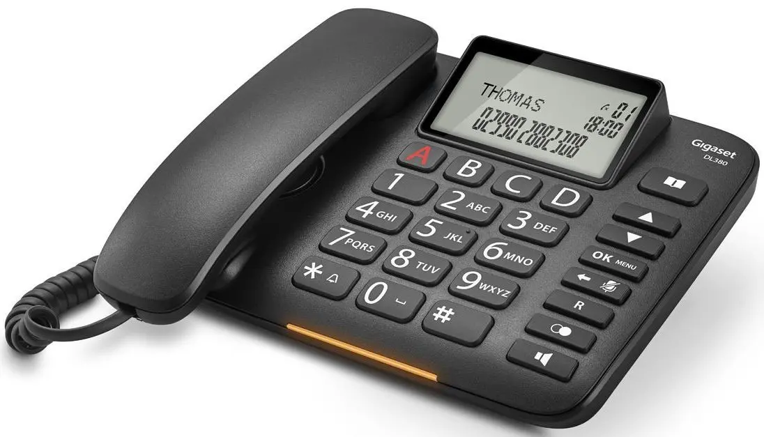 Telefon Gigaset DL380 (Black)