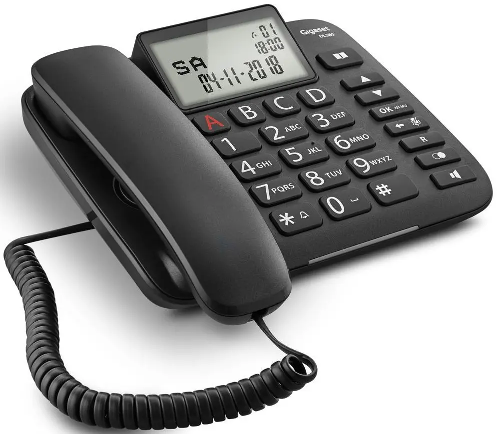 Telefon Gigaset DL380 (Black)