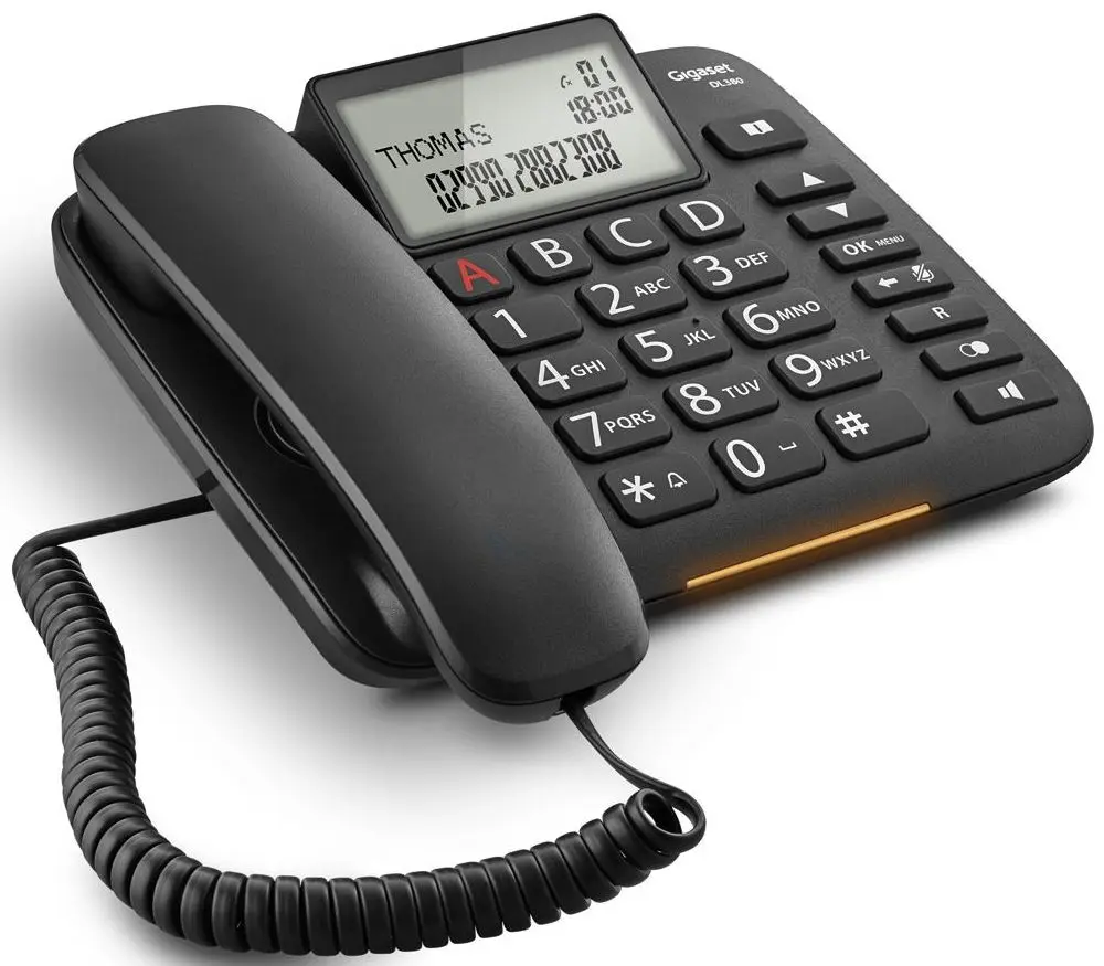 Telefon Gigaset DL380 (Black)