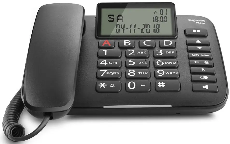 Telefon Gigaset DL380 (Black)