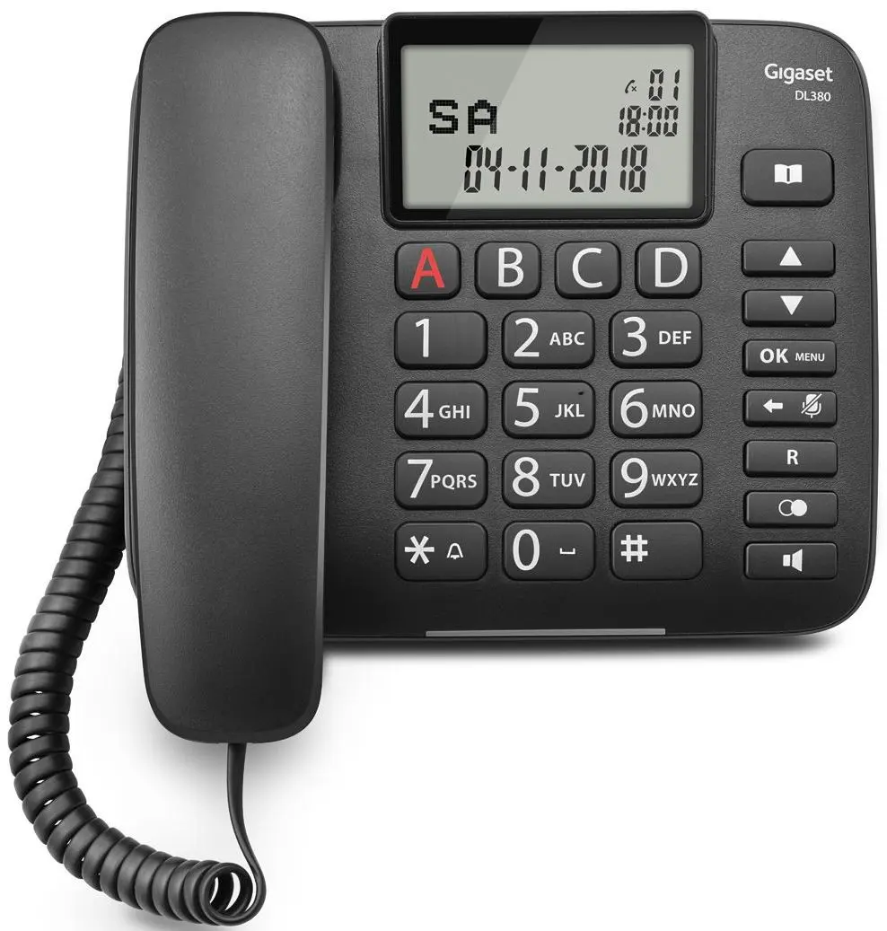 Telefon Gigaset DL380 (Black)