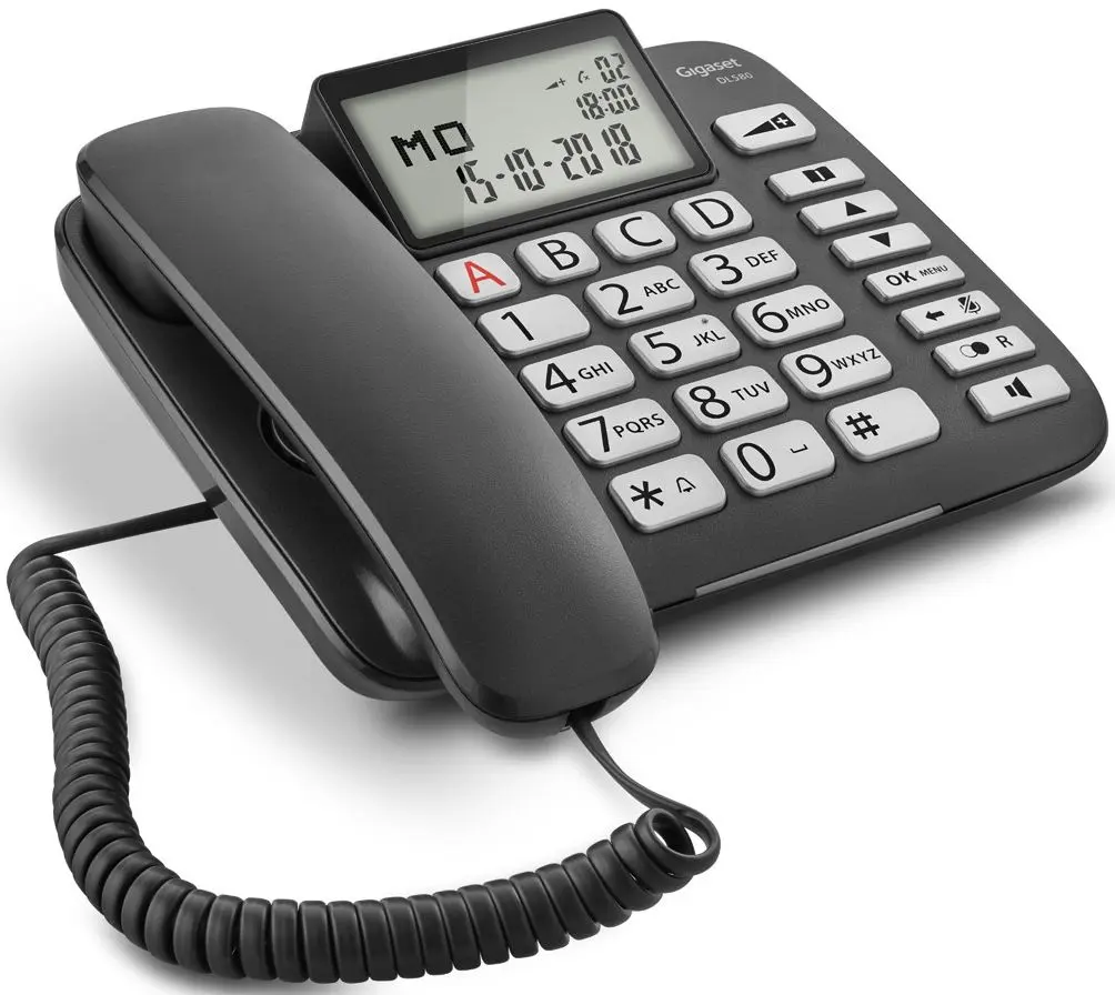 Telefon Gigaset DL580 (Black)