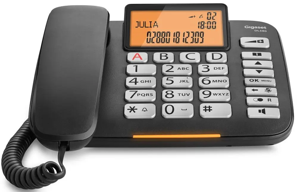 Telefon Gigaset DL580 (Black)