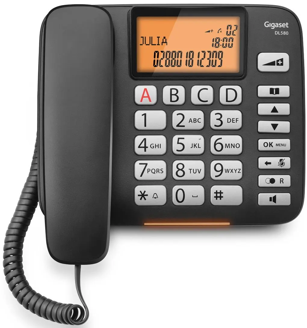 Telefon Gigaset DL580 (Black)