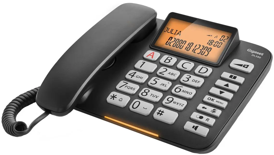 Telefon Gigaset DL580 (Black)