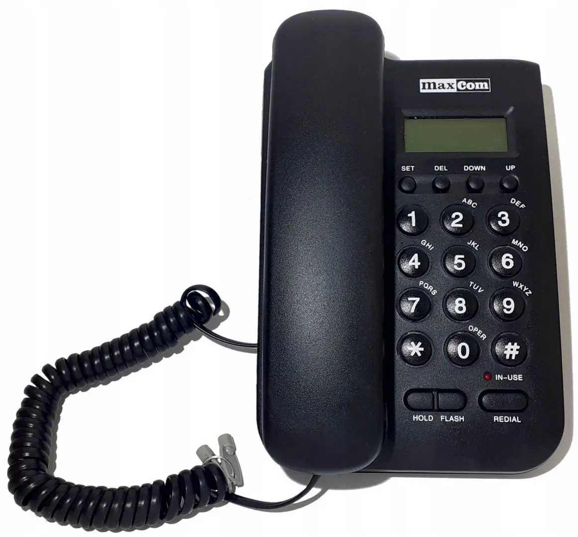 Телефон Maxcom KXT100 (Black)