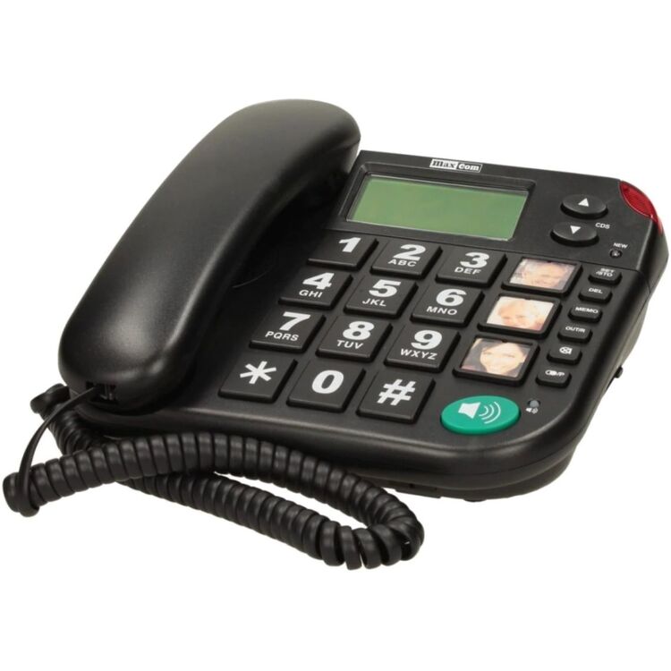 Телефон Maxcom KXT480 (Black)