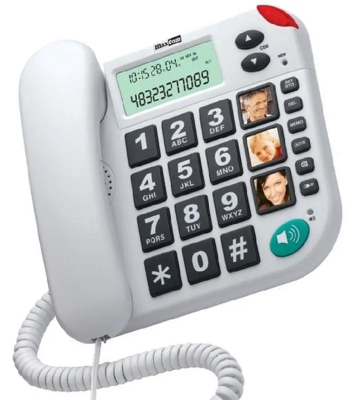 Телефон Maxcom KXT480 (White)