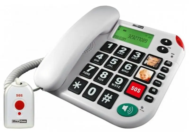 Telefon Maxcom SOS KXT481 (White)