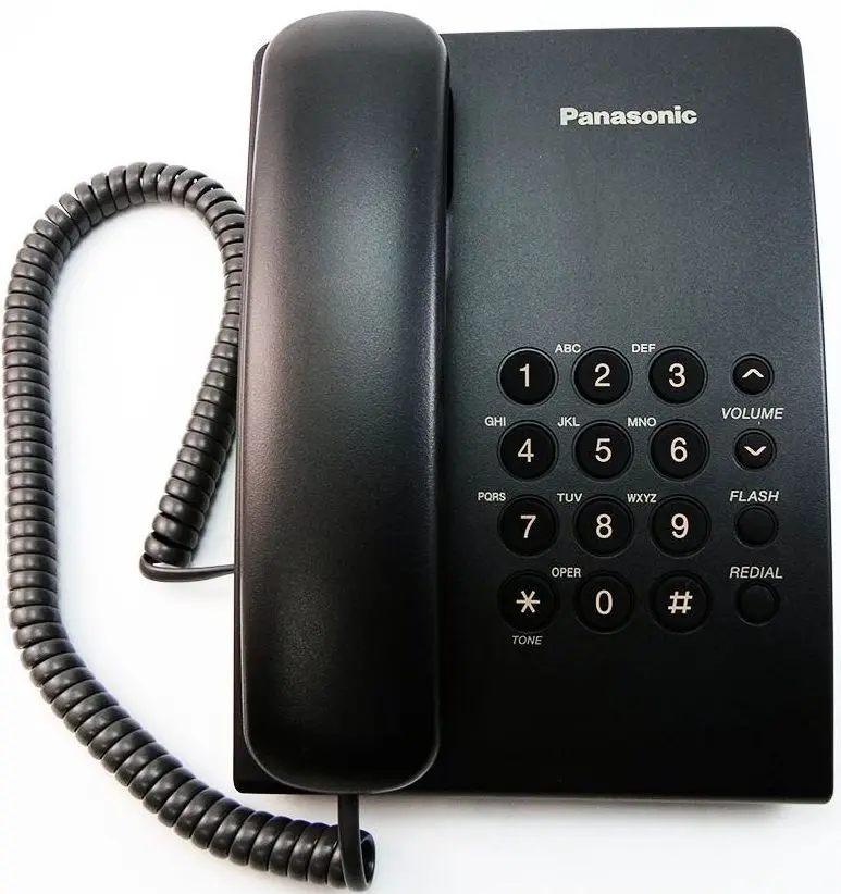 Telefon Panasonic KX-TS500 (Black)