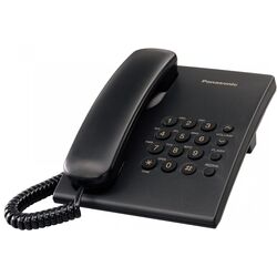 Телефон Panasonic KX-TS500FXB (Black)