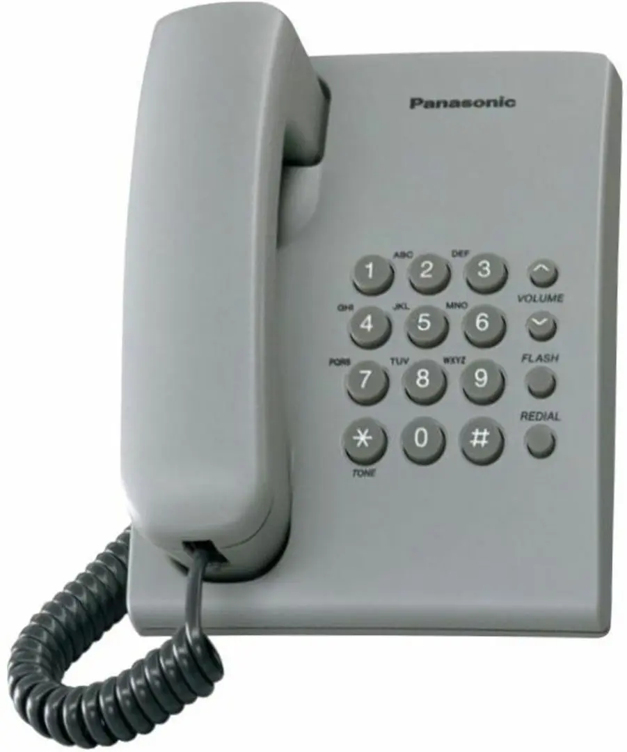 Телефон Panasonic KX-TS500FXH (Gray) - 2