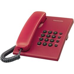 Телефон Panasonic KX-TS500FXR (Red)